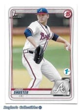Jared Shuster 2020 Bowman Draft 1st Edition card