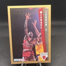 Michael Jordan 1992-93 Fleer Base Set card