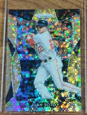 Juan Soto 2019 Panini Prizm card