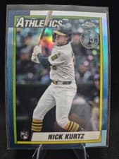 Nick Kurtz 2025 Topps Chrome Update 1990 card