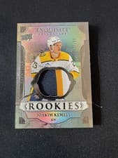 2025-26 Upper Deck Black Diamond Exquisite Rookie Patch Joakim Kemell #RP-JK card