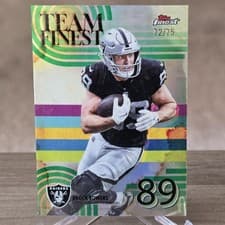 2025 Finest Team Finest Brock Bowers #TF-9 card