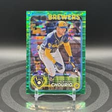 Jackson Chourio 2024 Topps Chrome card