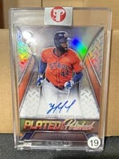 2025 Topps Pristine Plated and Polished Yordan Alvarez #PP-11 card
