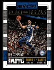 Ben Simmons 2018 Panini Hoops Road to the Finals card