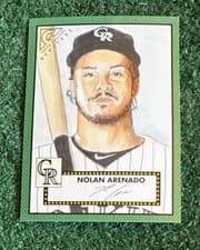 Nolan Arenado 2018 Topps Gallery Heritage card