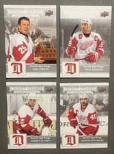 2025-26 Upper Deck Detroit Red Wings Centennial Trophy Winners Mike Vernon #148 card