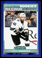 Jonah Gadjovich 2021 Upper Deck O Pee Chee Update card