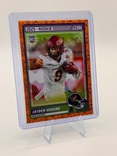 Jayden Higgins 2025 Score-A-Treat Base Rookies Pumpkin card