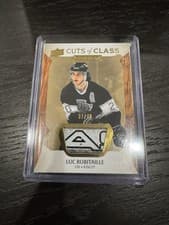 2024-25 Upper Deck Engrained Icons Cuts of Class Relics Luc Robitaille #CC-LR card