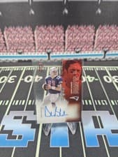 2025 Topps Signature Class Veterans Class Crystal Clear Autographs Drew Bledsoe #VCCCA-DB card