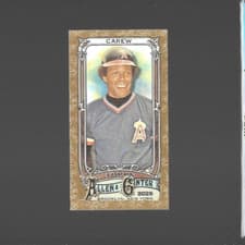2025 Topps Allen & Ginter Mini Chrome Rod Carew #16 card