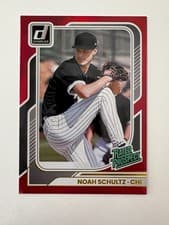 Noah Schultz 2026 Panini Donruss card