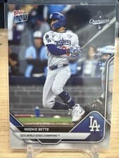Mookie Betts 2025 Topps Now World Series card