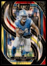 2025 Panini Luminance Names of the Game Amon-Ra St. Brown #8 card