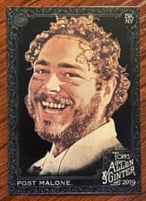 2019 Topps Allen & Ginter X Post Malone #176