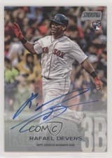 Rafael Devers 2018 Stadium Club Autographs card