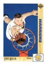Chris Mullin 1991-92 Upper Deck Base Set card