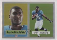 Justin Blackmon 2012 Topps Chrome 1957 Inserts card