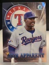 Kumar Rocker 2022 Bowman Draft Heir Apparent card