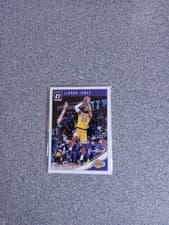 LeBron James 2018 Panini Donruss Optic card