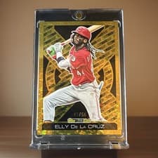 2025 Topps Update Topps Black Gold Elly De La Cruz #BG-17 card