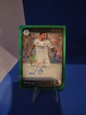 Rodrygo 2024 Topps Merlin UEFA Autograph card