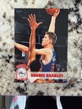 Shawn Bradley 1993-94 Hoops Base Set card