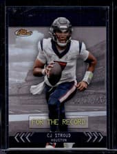 2024 Finest For the Record CJ Stroud #FTR-7 card