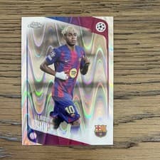 Lamine Yamal 2025 Topps UEFA card