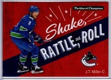 2024-25 Parkhurst Champions Shake Rattle and Roll J.T. Miller #SRR-6 card
