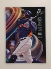 2018 Bowman Platinum George Springer #30