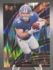 Cam Skattebo 2025 Panini Prizm card