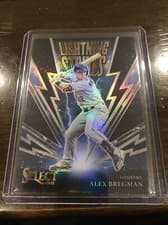 2021 Panini Select Lightning Strikes Alex Bregman #LS-14