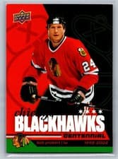 2025-26 Upper Deck Chicago Blackhawks Centennial Hobby Bob Probert #81 card