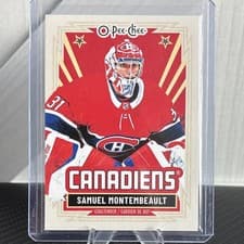 Samuel Montembeault 2025 O-Pee-Chee card