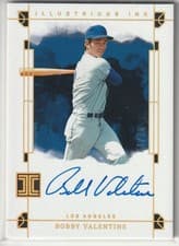 Bobby Valentine 2024 Panini Impeccable Illustrious Ink card