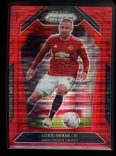 Luke Shaw 2020 Panini Prizm Premier League card