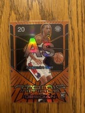 2024-25 Panini Obsidian Atomic Initials Alexandre Sarr #20 card