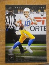 Justin Herbert 2020 Panini Chronicles Panini card