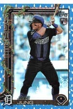 Jace Jung 2025 Topps Holiday Base Set card