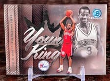 Allen Iverson 2025-26 Bowman Young Kings card