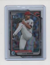 Chase Burns 2024 Bowman Draft Chrome card