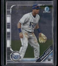 Wander Franco 2019 Bowman Draft Chrome card