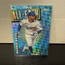2025 Topps Chrome Logofractor Edition All-Etch Mookie Betts #CAE-9 card