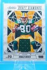 Donald Driver 2024 Panini Absolute Draft Diamonds Jersey card