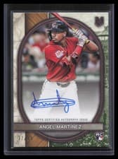 2025 Topps Museum Collection Archival Autographs Angel Martínez #AA-AM card