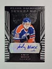 2025-26 Upper Deck Black Diamond Sparkling Scripts Andy Moog #SS-AM card