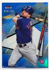 Kyle Schwarber 2020 Topps Finest card