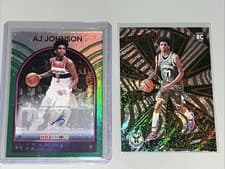 2025-26 NBA Hoops 1989 Hoops Signatures AJ Johnson #89S-AJ card